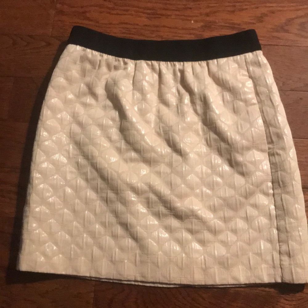 Loft Pink Quilted Skirt